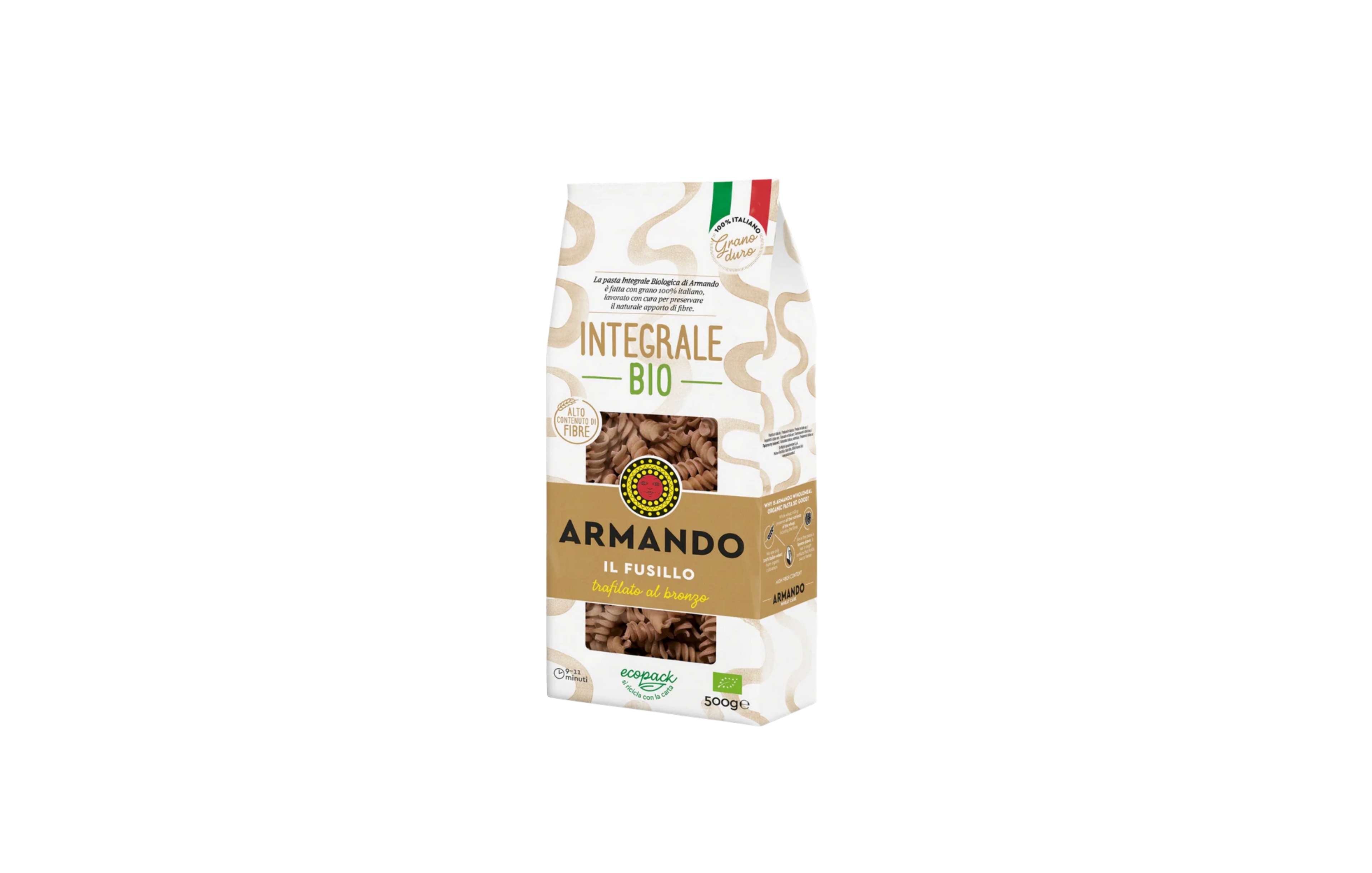 Fusilli Integrali Bio Armando 500g