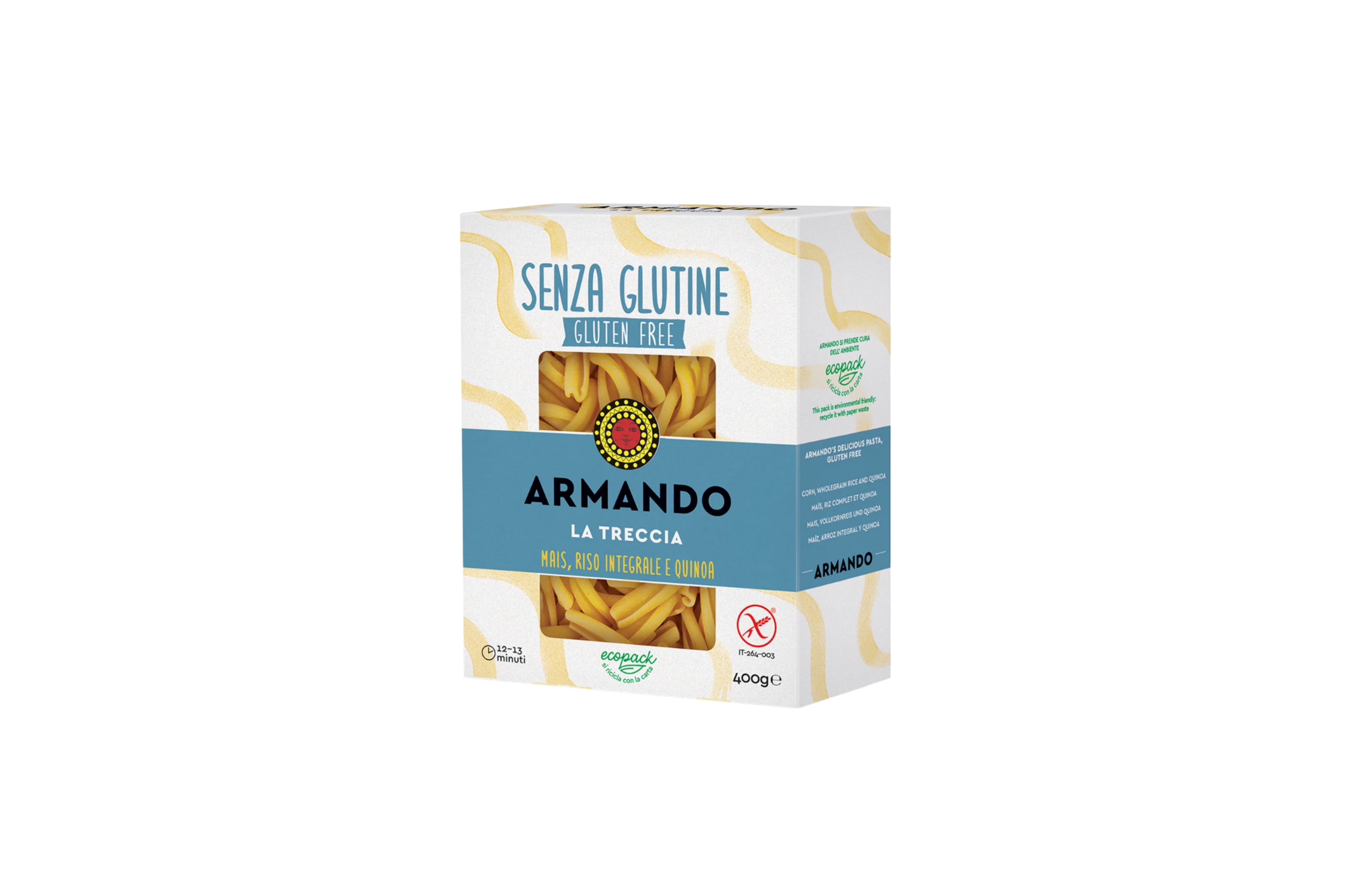 Treccia Gluten Free Armando 400g